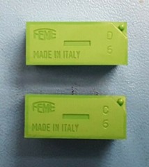 RELAY, MINIATURE, MZH-A-100-49-16, FEME, 32.5 VDC,MADE IN ITALY ,NEW (2 pcs)