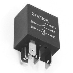 Reliable Replacement 5 Pin 12/24V 30A Automotive Relay Easy Wiring Long Lasting