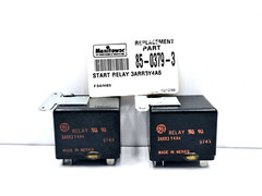 3ARR3Y4A6 GENERAL ELECTRIC MOTOR STARTING RELAY 85-0379-3 LOT OF 2