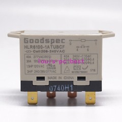 1PC Goodspec HLR6100-1ATUBCF 208-240VAC Compressor Relay 4 Pins 40A
