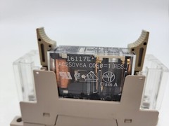 Omron G7SA-2A2B Plug-In Relay 6A 250VAC Coil 24VDC with P7SA-10F-ND Socket Base