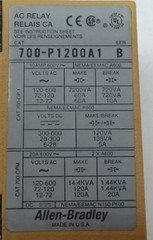 Allen-Bradley 700-P1200A1 Relay