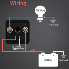 2 Pack 12V 200 Amp Continuous Duty Relay Switch Car Starter Heavy Duty Split Cha