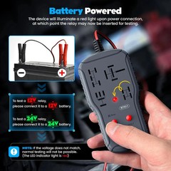 New 12V/24V Automotive Relay Tester 4PIN 5PIN Super Relay Tester Diagnostic Tool