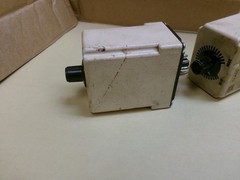 Square D Class 9050 Type JCK-22V20, Series A Off Delay Timing Relay, Lot of 2