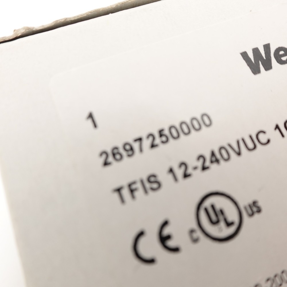 Weidmüller TFIS 12-240VUC 10A Relay Module 2697250000 – New