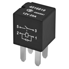 12VDC 20A 4-Pin Automotive Relay (Pack of 4) – Direct OEM Replacement for Polari