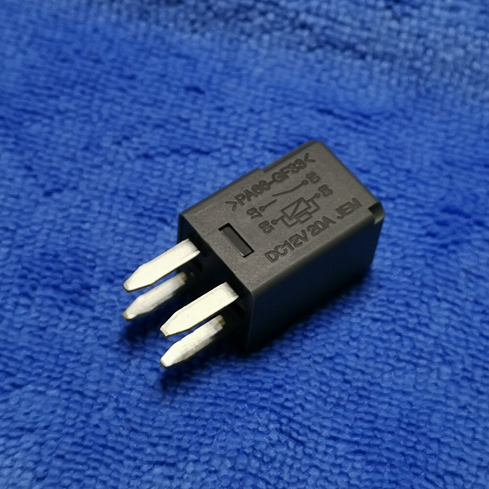 2pcs New Power Relay for Car JEM PA66-GF33 DC12V 20A