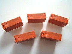 (5) TE/TYCO /SCHRACK RELAYS 5 LOT. RYS10048. 10AMP-250 VAC.48VDC 5 LEADS NOS NEW