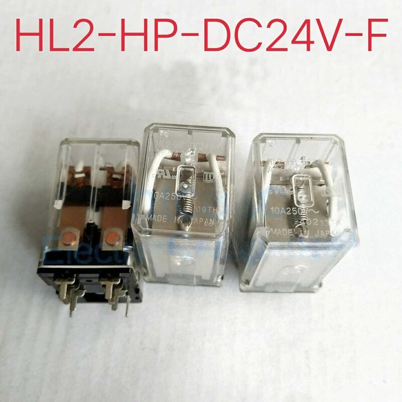 FOR NAIS HL2-HP-DC24V-F Power Relay 10A 250VAC 8 Pins HF13F-024-2Z2 (Set of 5)