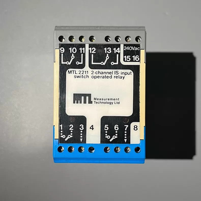 Mtl-Measurement Technology Mtl 2211 2-Channel IS-Input Switch Operated Relay