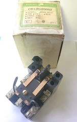 General Electric GE CR120J20002 General Purpose Relay 115v Coil 2 Pole – 2 NO