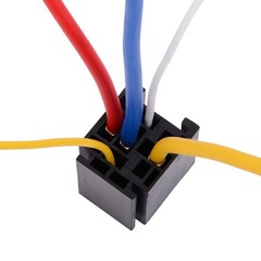 2 Packs Car Relay with Harness Truck Motor Heavy Duty 5-Pin 80A 12V Relay On/Off