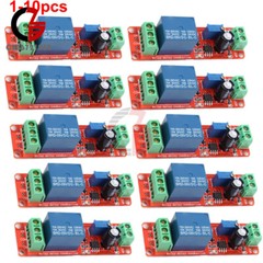 1-10x DC5V Delay Relay Shield NE555 Timer Switch Module Adjustable 0-10 Second