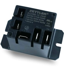 Zettler Mini Power Relay AZ2280-1C-24AF 30A 277VAC 28VDC -Universal 24 AC Volt