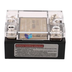 ASH-120DA Single Phase Solid State DC to AC Relay 3-32VDC to 480 VAC 120A✦Kd