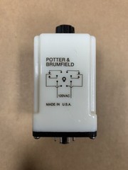 POTTER & BRUNFIELD CHB-38-70003 Adj. Time Delay Relay DPDT 1 to 180 Sec 120 volt