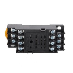 PYF14A 14Pin 35mm DIN Rail Mounted Power Relay Socket Base Holder for HH54P