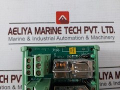 OMRON BRK 2CO-4 Relay Module 94V-0 SL1 BRM 4-24D-2B0 24VDC 0788W4 120 VAC