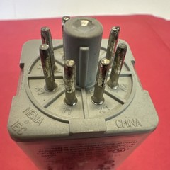 Dayton 5X827N General Purpose Relay 120 VAC 16A 8-Pin Plug-In Control Panel