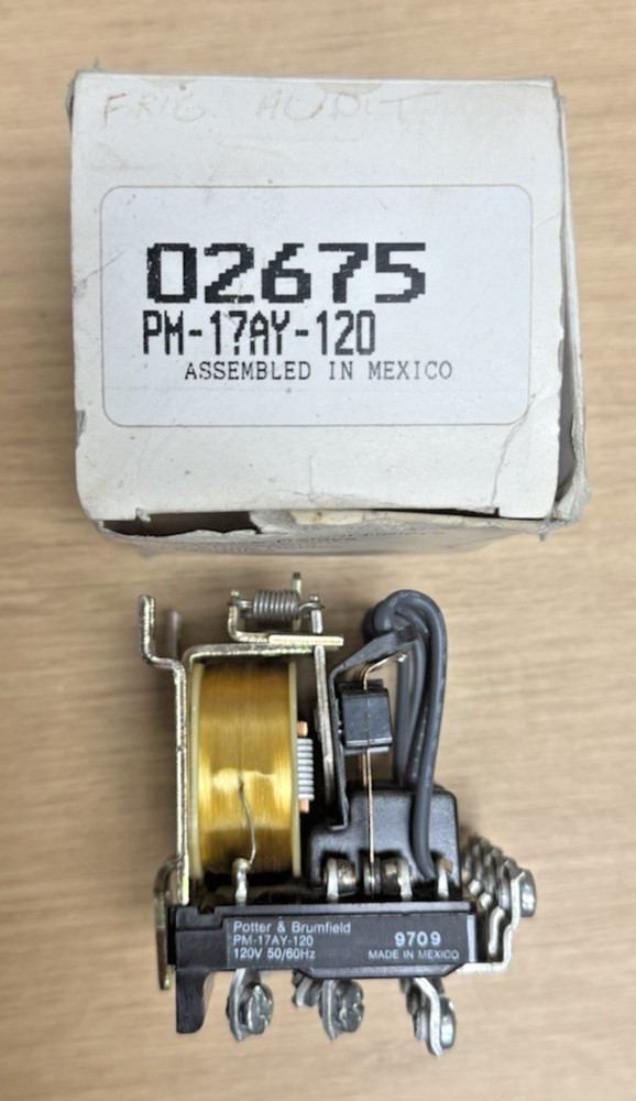 SIEMENS PM-17AY-120 / 02675 POWER RELAY 120/240VAC 10-25A *NEW IN BOX*