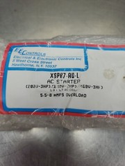 EECONTROLS XSP07-AO-L 5.5-8 AMPS OVERLOAD AC STARTER. 4E-8