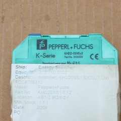 PEPPERL FUCHS KFD2-SS1/EX2 AMPILFIER 20652S