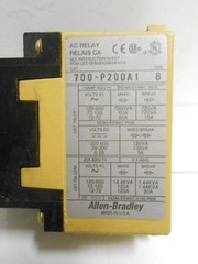 Lot of 5: ALLEN BRADLEY CONTROL RELAY 700-P200A1, Series B, 115-120V