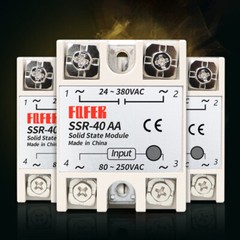 Single Phase Solid State Relay Module AC- AC SSR 10AA- 100AA AC24-380V AC80-250V