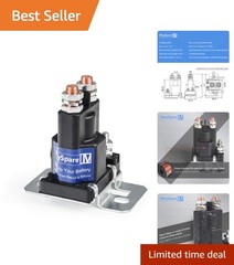 Durable 80A 12V Continuous Duty Relay with Easy Install – Automotive Essential