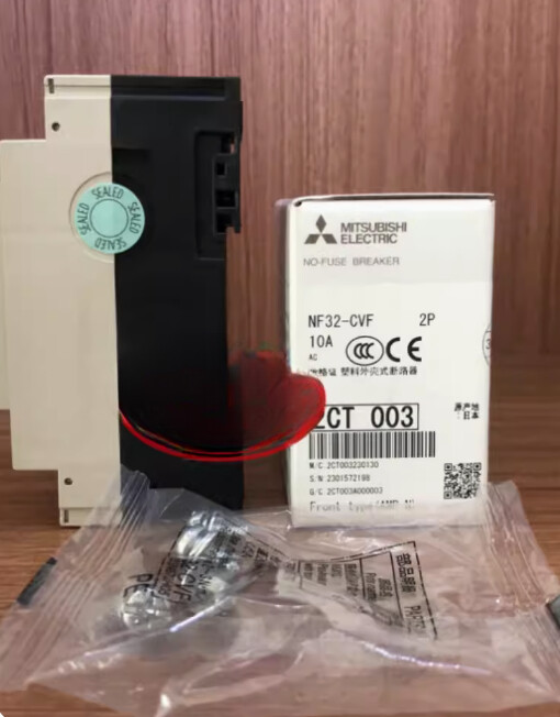1PC NEW Mitsubishi Plastic-case circuit breaker NF32-CVF 2P 10A/5A/20A