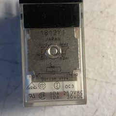 Omron General Purpose Relay P/N MY2IN (WYZ)