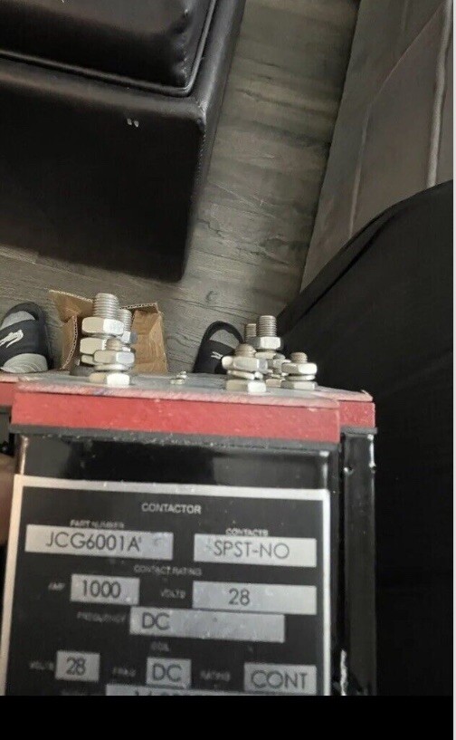RELAY , ELECTROMAGENT , CONTACTOR Prestolite , PART NUMBER JCG6001A 1000 Amp,