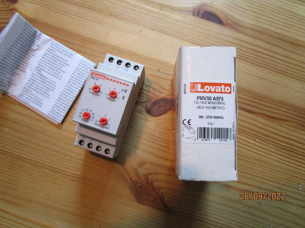 LOVATO PMV30 A575 Relay