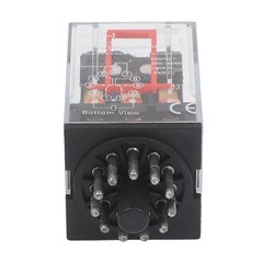 Small Intermediate Relay Designed for Communication AC220V Coil Voltage