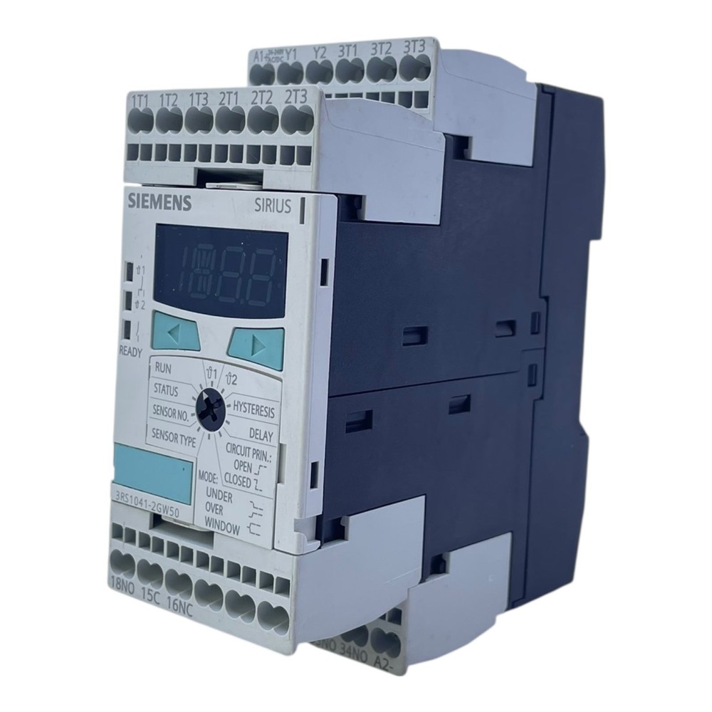 Siemens Temperature Relay Monitoring Relay 3RS1041-2GW50 SIRIUS Display