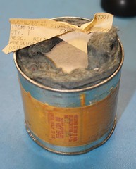 GE RELAY, VINTAGE 1952 HERMETICALLY SEALED IN CAN, PN: 4220-CR 2791B109J3