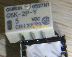 5PCS Omron 8Pins G6K-2P-Y 5VDC Relay NEW