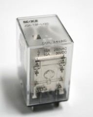 LY2C 2 Pole DPDT 10A 250VAC Plug In Multi Purpose SOKE Relay 24VAC Coil Lot 10