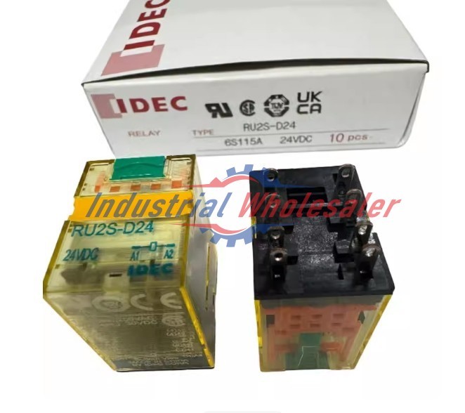 1PCS IDEC RU2S-D24 intermediate relay DC24V One year warranty#