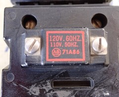 Allen Bradley Contactor 702L-B0D93 30A 3 Pole SER.K 120V Coil 60Hz – TESTED