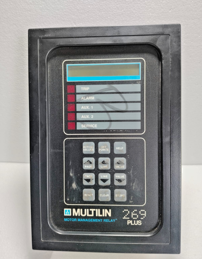 GE MULTILIN 269 PLUS MOTOR MANAGEMENT RELAY 120-125V AC/DC 3CT PROTECTION UNIT