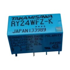 1PCS RY24WFZ-K 24VDC TAKAMISAWA Power Relay 8Pins