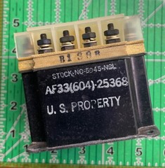 Hartman Relay B-138B Contactor 60 Amps 200 volts Continuous MIL SPEC