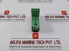 Lot of 2X Phoenix Contact 28 33 576 DIN Rail Relay Socket 12A 300VAC