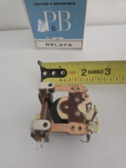 Potter & Brumfield MR11D DPDT Relay 12V DC 8A w/ Original Box Untested