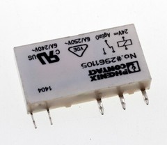 24VDC 6A 250VAC 5-Pin For No.2961105 Phoenix Contact Power Relay (Pack of 6)