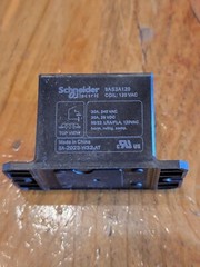Schneider Electric 9AS3A120 Enclosed Power Relay, Surface (Top Flange) Mounted,