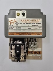 Taylor PND-480 Phase Failure 30A 480V Time Delay 1.5 Seconds 3PH Made In USA