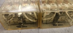 Idec RH4B-U Relay 120VAC, 14-Blade Lot of 2
